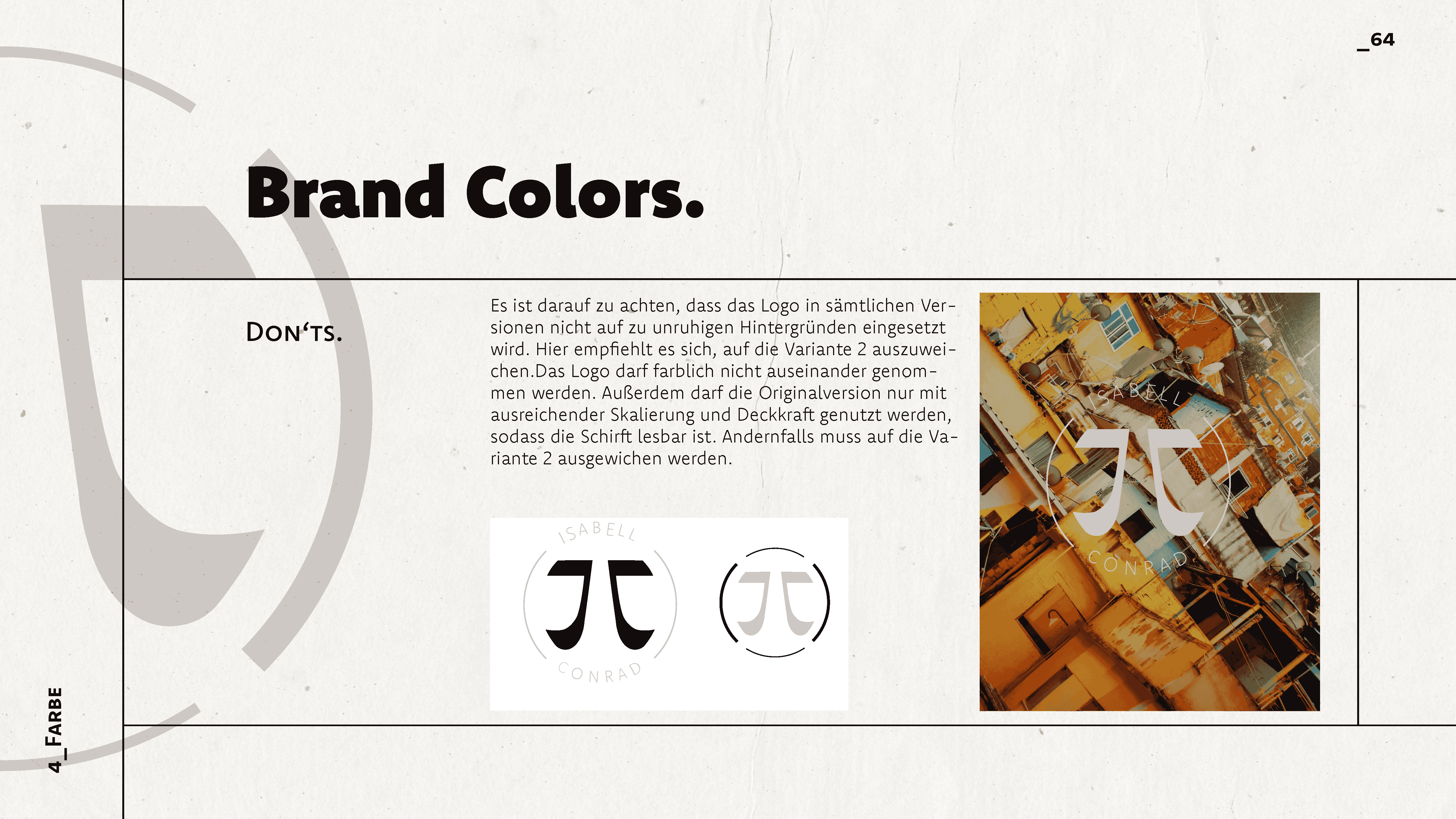Branding Isabell 25